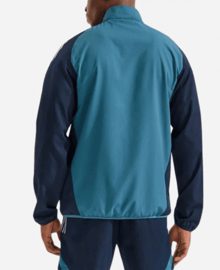 Arsenal Adidas 2526 Zipper Presentation Blue Jacket For Sale