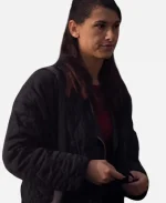 Art Detectives 2025 Nina Singh Gray Quilted Jacket