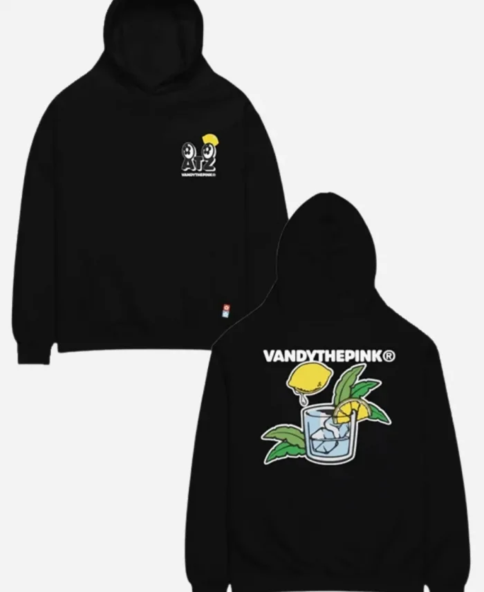 Ateez X Vandi The Pink lemon Drop Hoodie