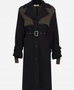 Athena Grant TV Series 9-1-1 Season 08 Angela Bassett Two-Tone Trench Coat