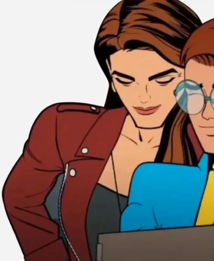 Aunt May Your Friendly Neighborhood Spider-Man Leather Jacket