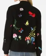 Axel Bøyum Billionaire Island S01 Black Bomber Jacket