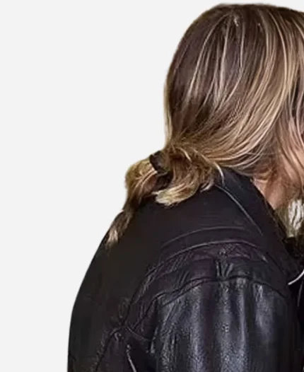 BAFTA Film Awards 2025 Marco Perego-Saldaña Black Bomber Leather Jacket