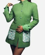 BAFTA Film Awards 2025 Scout LaRue Willis Green Wool Coat