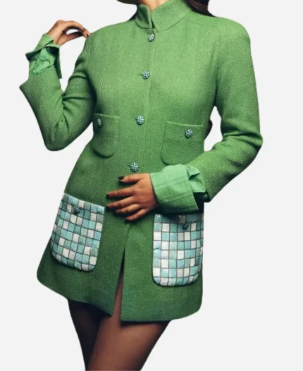 BAFTA Film Awards 2025 Scout LaRue Willis Green Wool Coat