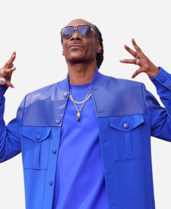BET Awards 2025 Snoop Dogg Blue Long Coat