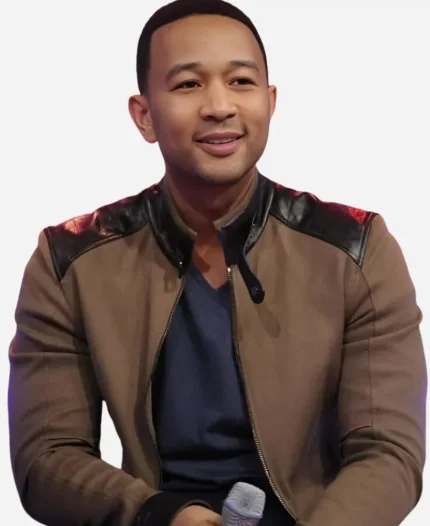 BET Studios John Legend Brown Jacket