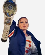 Becky Lynch Chicago Bears Monday Night RAW Blue Jacket
