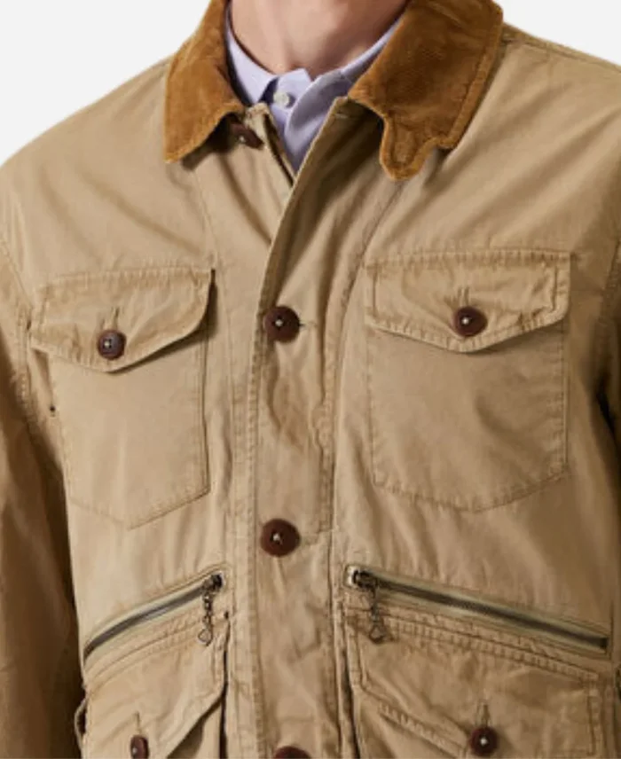 Benjamin Pierce TV-Series The Walking Dead Dead City S02 Keir Gilchrist Brown Cotton Jacket