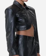 Beyond the Gates 2025 Trisha Mann Black Jacket - Jacket Era