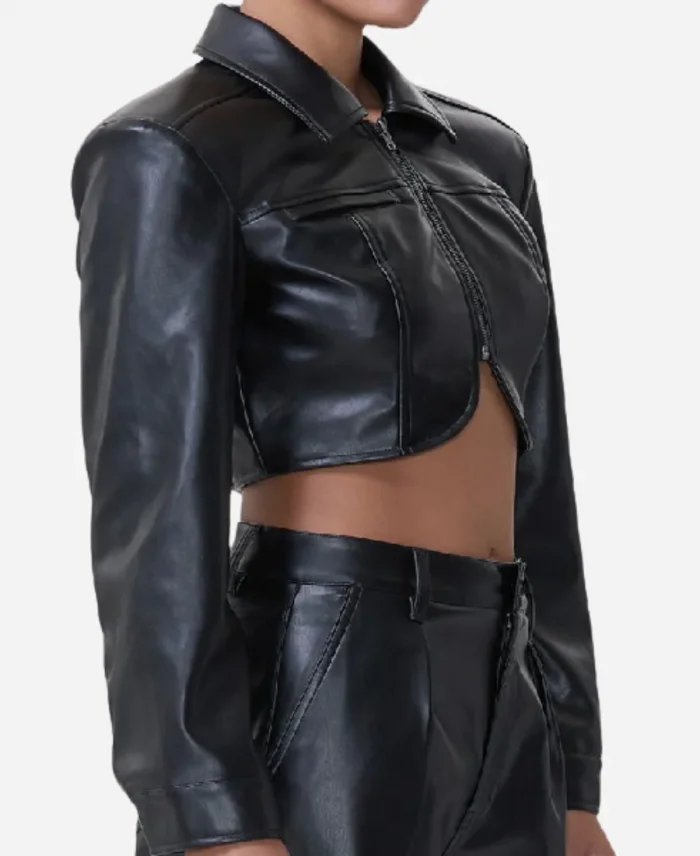 Beyond the Gates 2025 Trisha Mann Black Jacket - Jacket Era