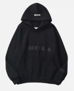 Black Essentials Hoodie
