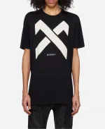 Blake Hell Motel Season 01 Atticus Mitchell Black & White Cross Front T-Shirt