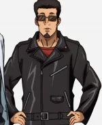 Boiled Sakamoto Days 2025 Black Leather Jacket