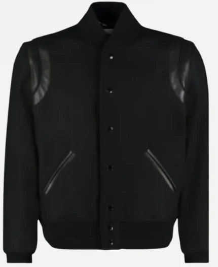 Bookie Sebastian Maniscalco Black Bomber Jacket