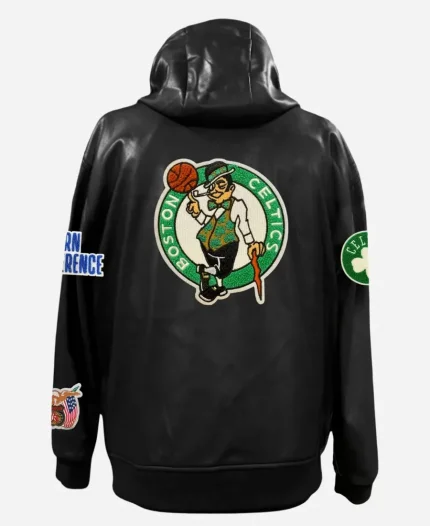 Jeff Hamilton NBA Boston Celtics Zip-Up Jacket