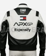 Brad Pitt F1 2025 Sonny Hayes Racer Leather Jacket