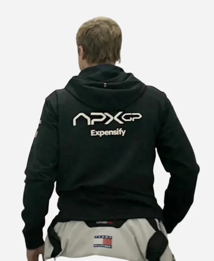 Brad Pitt F1 Black Hoodie