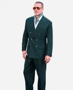 Brad Pitt F1 Movie 2025 Premiere Green Suit