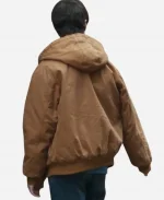 Brendan Fells Tv Series Missing You 2025 Oscar Kennedy Brown Cotton Hooded Jacket