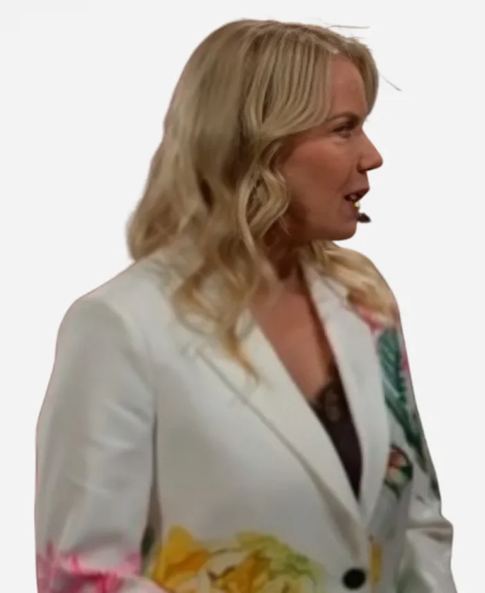 Brooke Logan Katherine Kelly Lang Floral Blazer