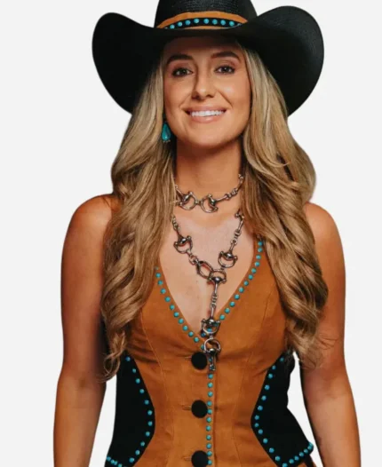 CMA Music Festival 2025 Lainey Wilson Leather Vest