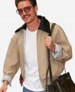 Cannes Film Festival 2025 Pedro Pascal Beige Cotton Jacket