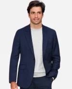 Carlos Sainz F1 2025 Movie Premiere Blue Blazer