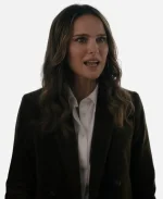 Charlotte Purdue Movie Fountain of Youth Natalie Portman Velvet Double Breasted Blazer