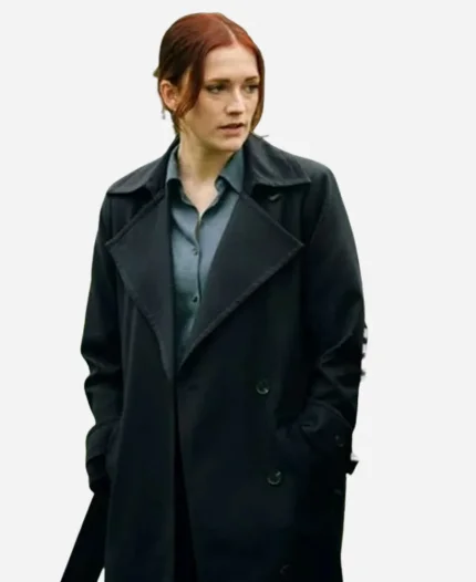 Charlotte Ritchie Tv Series Code Of Silence 2025 Ashleigh Francis Blue Coat