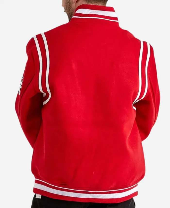 Chicago Bulls 6X Champs NBA Red Bomber Jacket For Unisex
