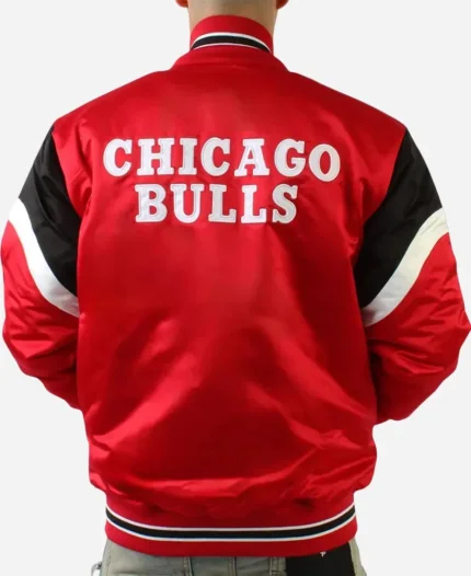 Chicago Bulls Eastern Scarlet Red Varsity Jacket