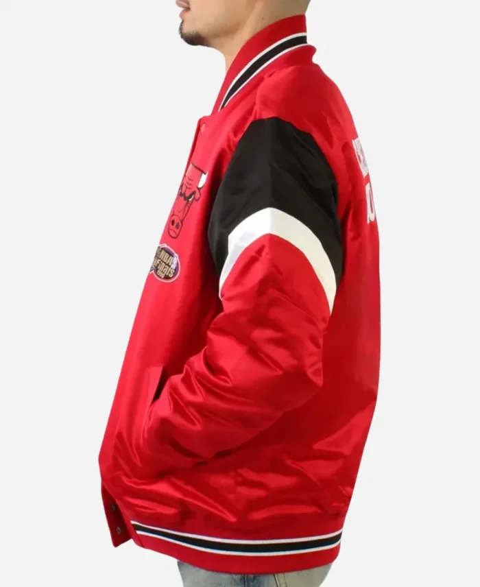 Chicago Bulls Eastern Scarlet Varsity Red Jacket