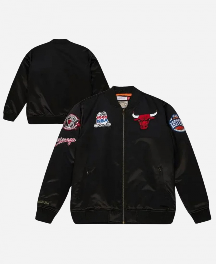 Chicago Bulls Flight Black Jacket
