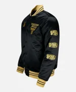 Chicago Bulls MVP Black Varsity Letterman Jacket