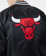 Chicago Bulls NBA Black Jacket