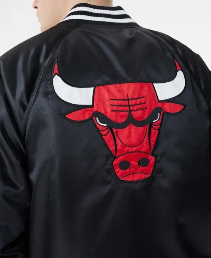Chicago Bulls NBA Black Jacket