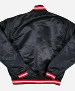 Chicago Bulls NBA Black Letterman Varsity Jacket For Sale