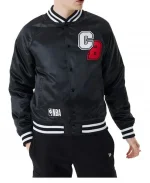 Chicago Bulls NBA Varsity Black Jacket
