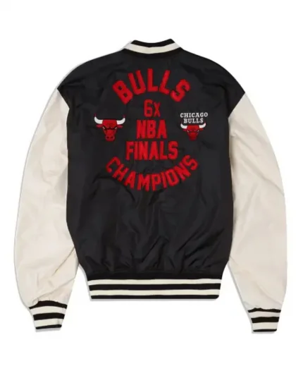 Chicago Bulls New Era NBA Bomber Jacket For Unisex