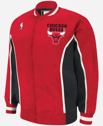 Chicago Bulls Warm Up Letterman Varsity Jacket For Sale
