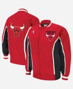 Chicago Bulls Warm Up Varsity Jacket