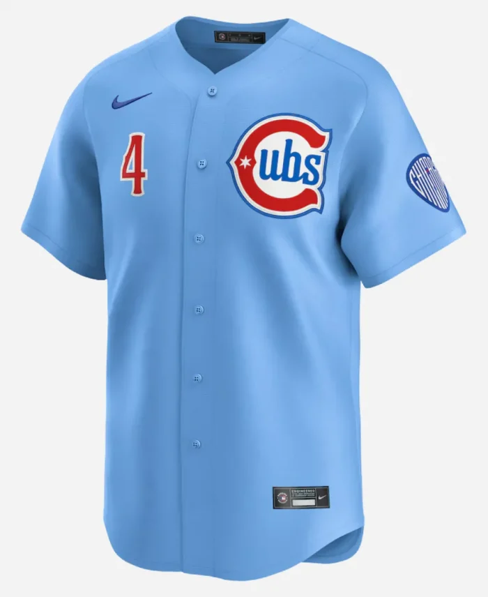 Chicago Cubs Pete Crow Armstrong Light Blue Alternate Player Jersey