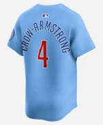 Chicago Cubs Pete Crow Armstrong Nike Light Blue Alternate Player Jersey
