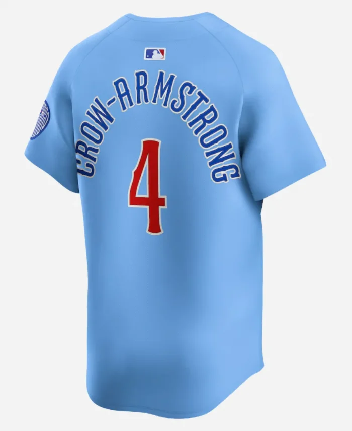 Chicago Cubs Pete Crow Armstrong Nike Light Blue Alternate Player Jersey