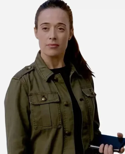 Chicago PD S12 Kim Burgess Green Jacket