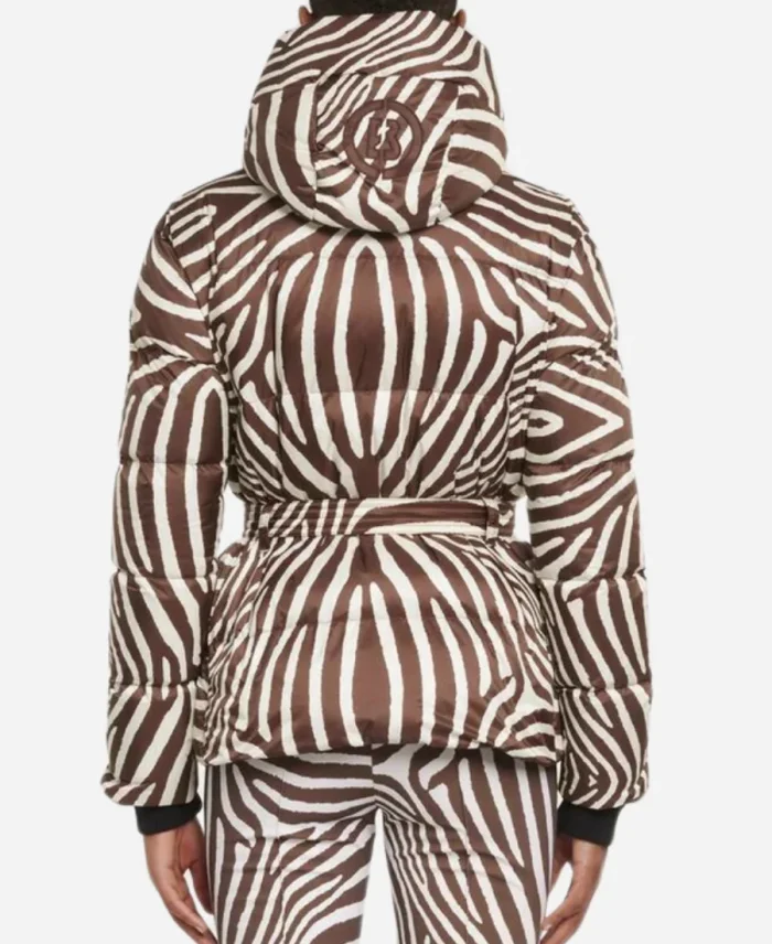 Christine Baranski Nine Perfect Strangers Zebra Coat