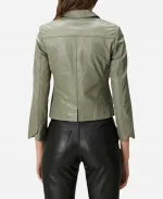 Christine Mokhtar Reunion Green Jacket