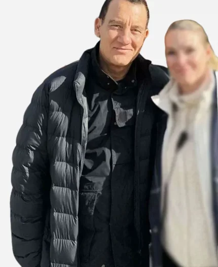 Clive Owen Cleaner Puffer Jacket