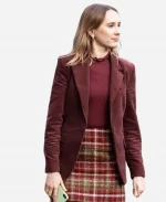 Code Of Silence Rose Ayling-Ellis Maroon Blazer